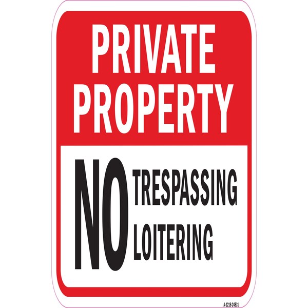 Signmission Safety Sign, 12 in Height, Aluminum, 24831 A-1218-24831 - main